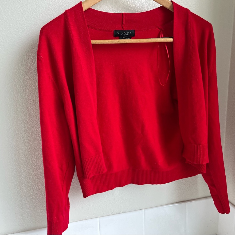 Grace Scarlet Knitwear (Brand New - Missing Tags)